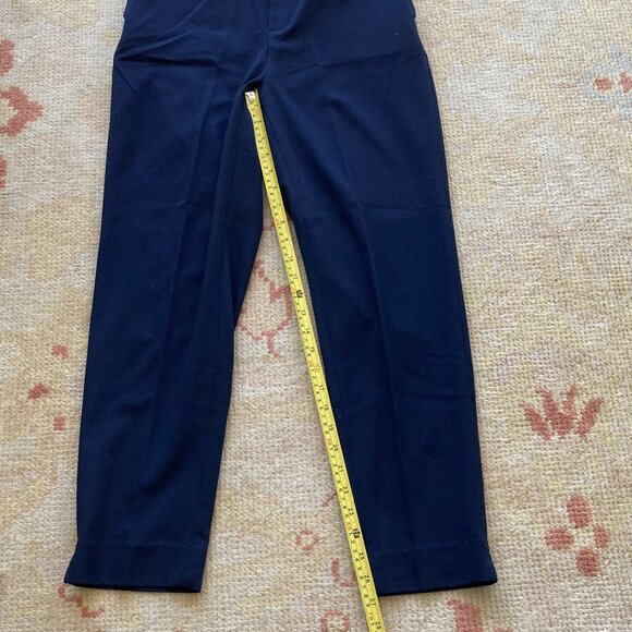 Banana Republic Factory Navy Blue Hayden Taper Pant, 6 - Picture 7 of 8